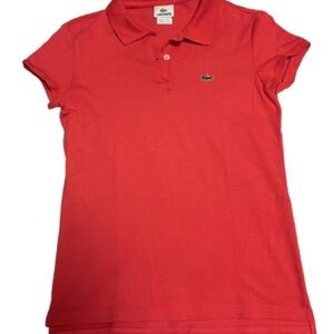 Lacoste Red Polo Shirt